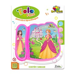 Telefone c/som e luz 13cm                    cx:012