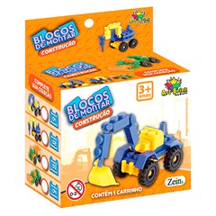 Blocos montar veiculos construcao 4mod       cx:096