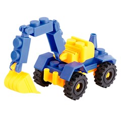 Blocos montar veiculos construcao 4mod       cx:096