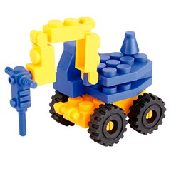 Blocos montar veiculos construcao 4mod       cx:096
