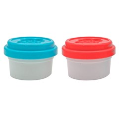 Massinha pote 2pcs 25grs                     cx:060
