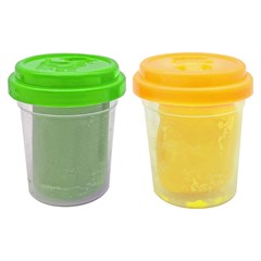 Massinha pote 2pcs 50grs                     cx:036
