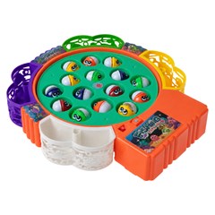 Pega peixe com 15 peixes 21cm