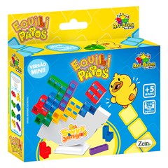 Jogo torre encaixe e equilibrio de blocos m  cx:048