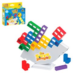 Jogo torre encaixe e equilibrio de blocos m  cx:048