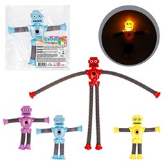 Pop tube robo c/ luz 29x45cm                        cx:120