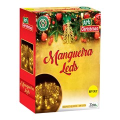 Mangueira  100led bco quente 10m bivolt   cx:020