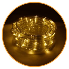 Mangueira  100led bco quente 10m bivolt   cx:020