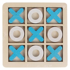 Jogo da velha mdf 10x10cm                    cx:250