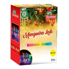 Mangueira  100led color 10m bivolt   cx:020