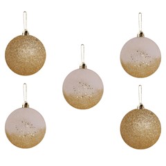 Bola tb blinblin 7cm 5pcs champanhe            cx:036