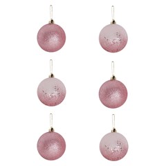 Bola tb blinblin 6cm 6pcs rose               cx:036