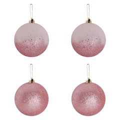 Bola tb blinblin 8cm 4pcs rose               cx:036