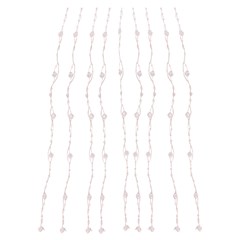 Pisca cortina diamond 200led bco frio 3mx2mx10 fios bivolt 8f  cx:030