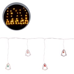Pisca cortina arvore 110 leds bco quente 3m  220v   cx:012