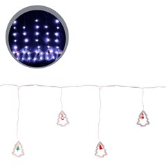Pisca cortina arvore 95 ledss bco frio 3m  1 cx:012