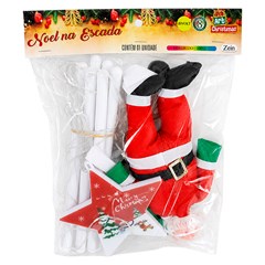 Noel na escada 100led color 155x25cm bivolt 8f