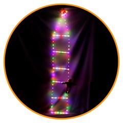Pisca escada noel 100led color 155x25cm bivolt 8f  cx:020