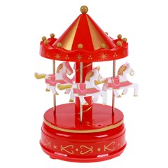 Carrossel musical plastico 16x9cm               cx:00036