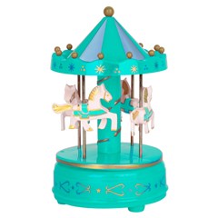 Carrossel musical plastico 16x9cm               cx:00036