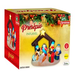 Presepio inflavel 100x200x170cm bivolt                 cx:001