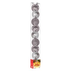Bola tb encanto 5cm 9pcs prata               cx:036