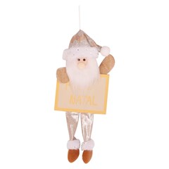 Fam brown boneco c/placa no corpo 28cm              cx:00048