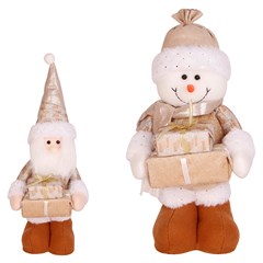 Fam brown boneco com presentes 30cm          cx:00024