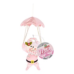 Fam wish boneco noel paraquedista 37x13cm    cx:00050