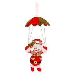 Fam chess boneco noel paraquedista 37x13cm   cx:00050