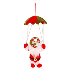 Fam chess boneco noel paraquedista 37x13cm   cx:00050