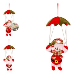 Fam chess boneco noel paraquedista 37x13cm   cx:00050