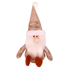 Fam brown boneco sentado 23cm            cx:00048