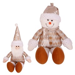 Fam brown boneco sentado 44cm                cx:00012