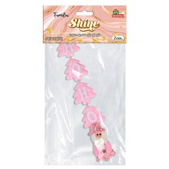 Fam shine enf cordao ho ho 47x8,5cm            cx:00120