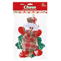 Fam chess enf cordao paz natalino 49x11cm            cx:072
