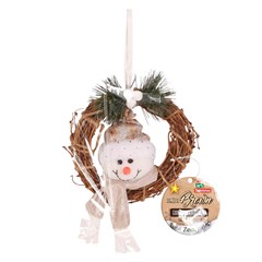 Fam brown guirlanda rostinho 15cm            cx:00096