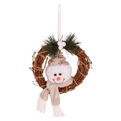 Fam brown guirlanda rostinho 15cm            cx:00096