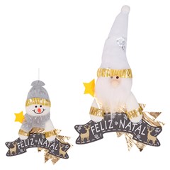 Fam snow boneco com placa e arvore        cx:048