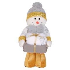 Fam snow boneco com presentes 41,5cm        cx:024
