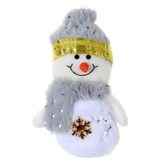 Fam snow boneco enfeite 15cm             cx:120