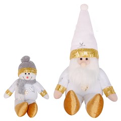 Fam snow boneco sentado 44cm       cx:012