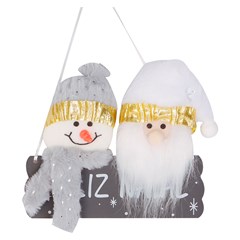 Fam snow bonecos com placa 20cm     cx:048