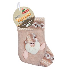 Fam royal  bota noel/boneco 23x17cm   cx:060