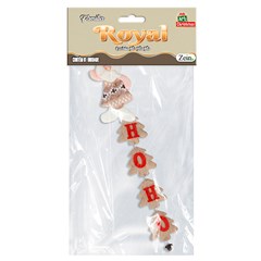 Fam royal enf cordao ho ho ho 57cm    cx:060