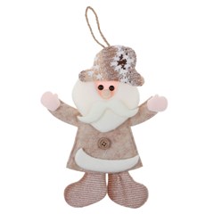 FAM ROYAL ENFEITE NOEL/BONECO C/BLUSA 19CM         CX:120