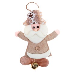 Fam royal  enfeite noel/boneco c/guizo 18cm        cx:144