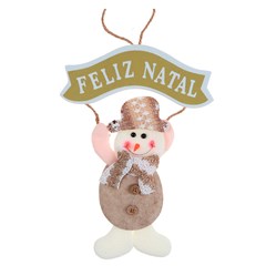 Fam royal  enfeite porta com placa 18x17cm        cx:096