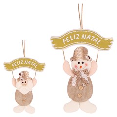 Fam royal  enfeite porta com placa 24cmx17cm        cx:096