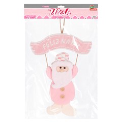 Fam wish enfeite porta com placa 24cmx17cm     cx:096